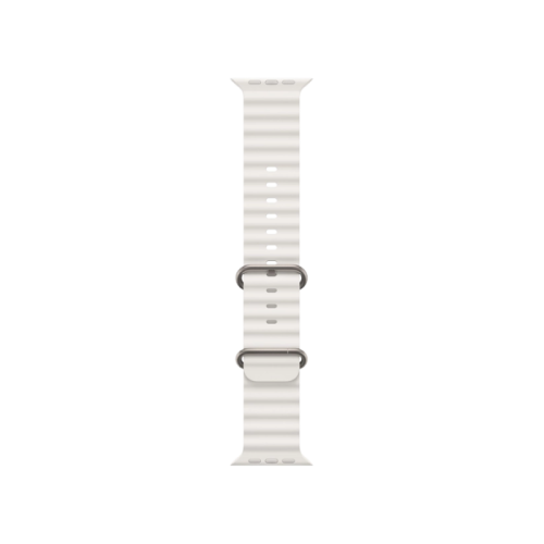 Apple Watch Ultra GPS + Cellular 49mm Titanium Case with White Ocean Band (MNH83/MNHF3) 3 Apple Watch Ultra GPS + Cellular 49mm Titanium Case with White Ocean Band (MNH83/MNHF3) — изображение 3