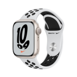 Apple Watch Nike SE 2 GPS 44mm Midnight Aluminum Case with Black/Black Nike Sport Band M/L (MNLC3)
