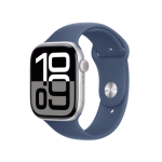 Watch Series 10 GPS 42mm Silver Alu. Case w. Denim Sport Band - M/L (MWWC3)