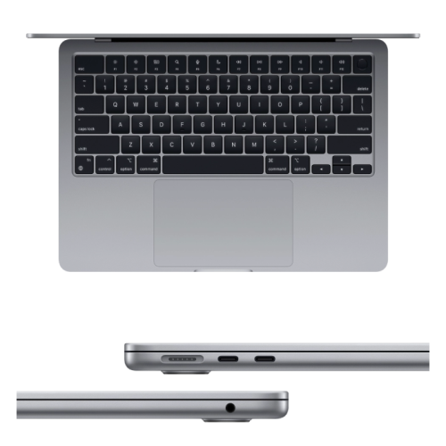 Apple MacBook Air 13,6" 24/2TБ M3 2024 Space Gray (Z1B600168) - Зображення 3