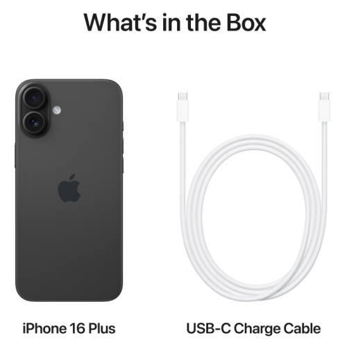 Apple iPhone 16 Plus 256GB eSim Black (MXUY3) 6 Apple iPhone 16 Plus 256GB eSim Black (MXUY3) — изображение 6