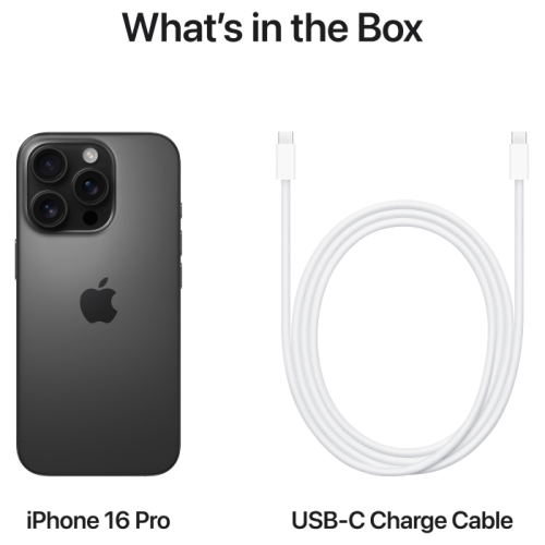 iPhone 16 Pro 512GB eSim Black Titanium (MYML3) 6 iPhone 16 Pro 512GB eSim Black Titanium (MYML3) - Зображення 6