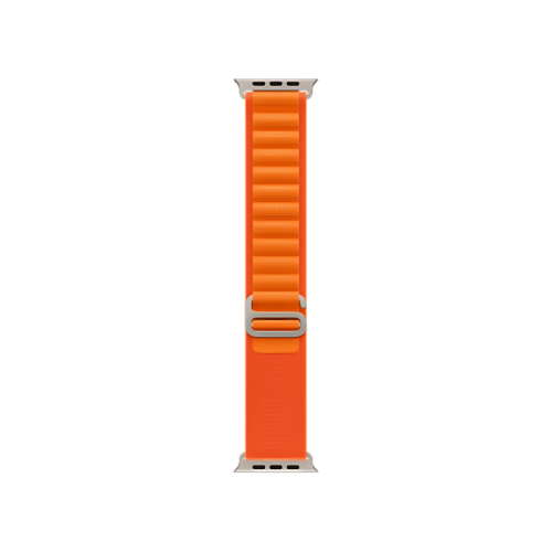 Apple Watch Ultra GPS + Cellular 49mm Titanium Case with Orange Alpine Loop - Small (MNHA3/MNHH3) 3 Apple Watch Ultra GPS + Cellular 49mm Titanium Case with Orange Alpine Loop - Small (MNHA3/MNHH3) — изображение 3