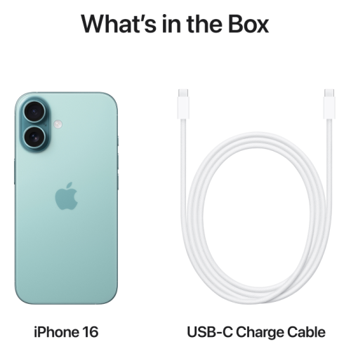 iPhone 16 128GB eSim Teal (MYAW3) - Зображення 6