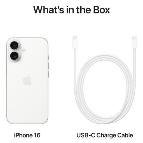 iPhone 16 128GB eSim White (MYAQ3) 6 iPhone 16 128GB eSim White (MYAQ3) - Зображення 6