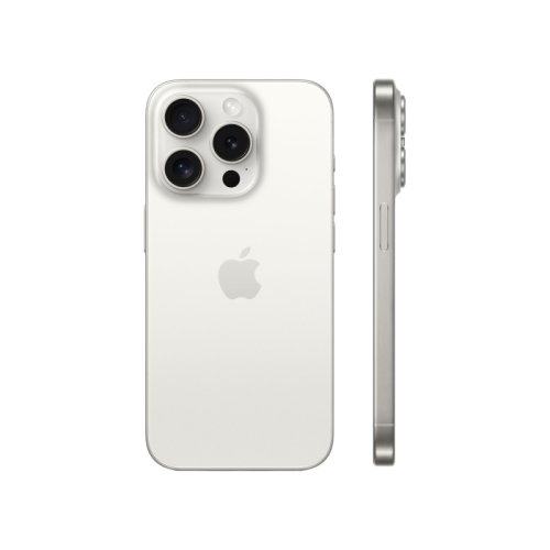 Apple iPhone 15 Pro 128GB eSim White Titanium (MTQN3) 2 Apple iPhone 15 Pro 128GB eSim White Titanium (MTQN3) - Зображення 2