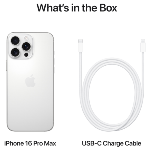 iPhone 16 Pro Max 1TB eSim White Titanium (MYWD3) 6 iPhone 16 Pro Max 1TB eSim White Titanium (MYWD3) - Зображення 6