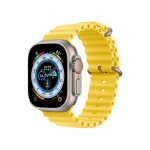 Apple Watch Ultra GPS + Cellular 49mm Titanium Case with Yellow Ocean Band (MNH93/MNHG3)