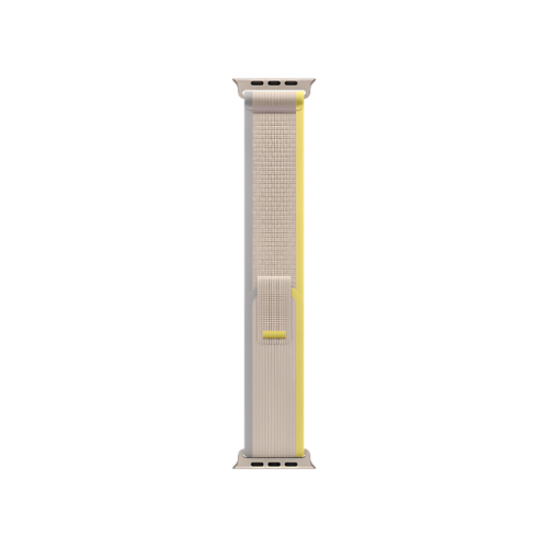 Apple Watch Ultra GPS + Cellular 49mm Titanium Case with Yellow/Beige Trail Loop - S/M (MNHD3/MNHK3) 3 Apple Watch Ultra GPS + Cellular 49mm Titanium Case with Yellow/Beige Trail Loop - S/M (MNHD3/MNHK3) — изображение 3