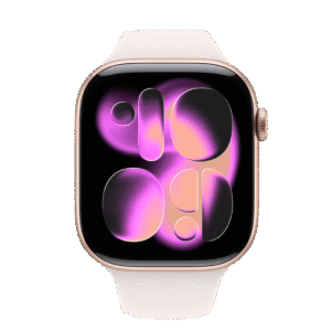 Apple Watch Series 11 GPS 42mm Rose Gold Alu. Case w. Light Blush S. Band - S/M (MEU04)