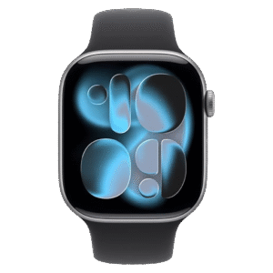 Apple Watch Series 11 GPS 46mm Space Grey Alu. Case w. Black S. Band - S/M (MEV04)