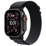 Apple Watch Ultra 3 GPS + Cellular 49mm Black Tit. Case w. Black Alpine Loop - Large (MF0X4)