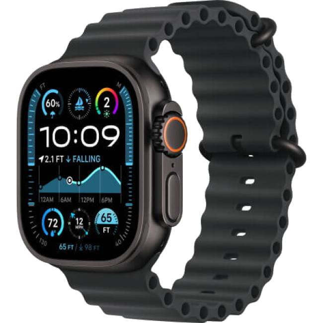 Apple Watch Ultra 3 GPS + Cellular 49mm Black Tit. Case w. Black Ocean Band (MF0J4) 1 Apple Watch Ultra 3 GPS + Cellular 49mm Black Tit. Case w. Black Ocean Band (MF0J4)