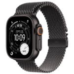 Apple Watch Ultra 3 GPS + Cellular 49mm Black Tit. Case w. Black Tit. Milanese Loop - Large (MF1T4)