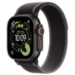 Apple Watch Ultra 3 GPS + Cellular 49mm Black Tit. Case w. Black/Charcoal Trail Loop - S/M (MF1D4)