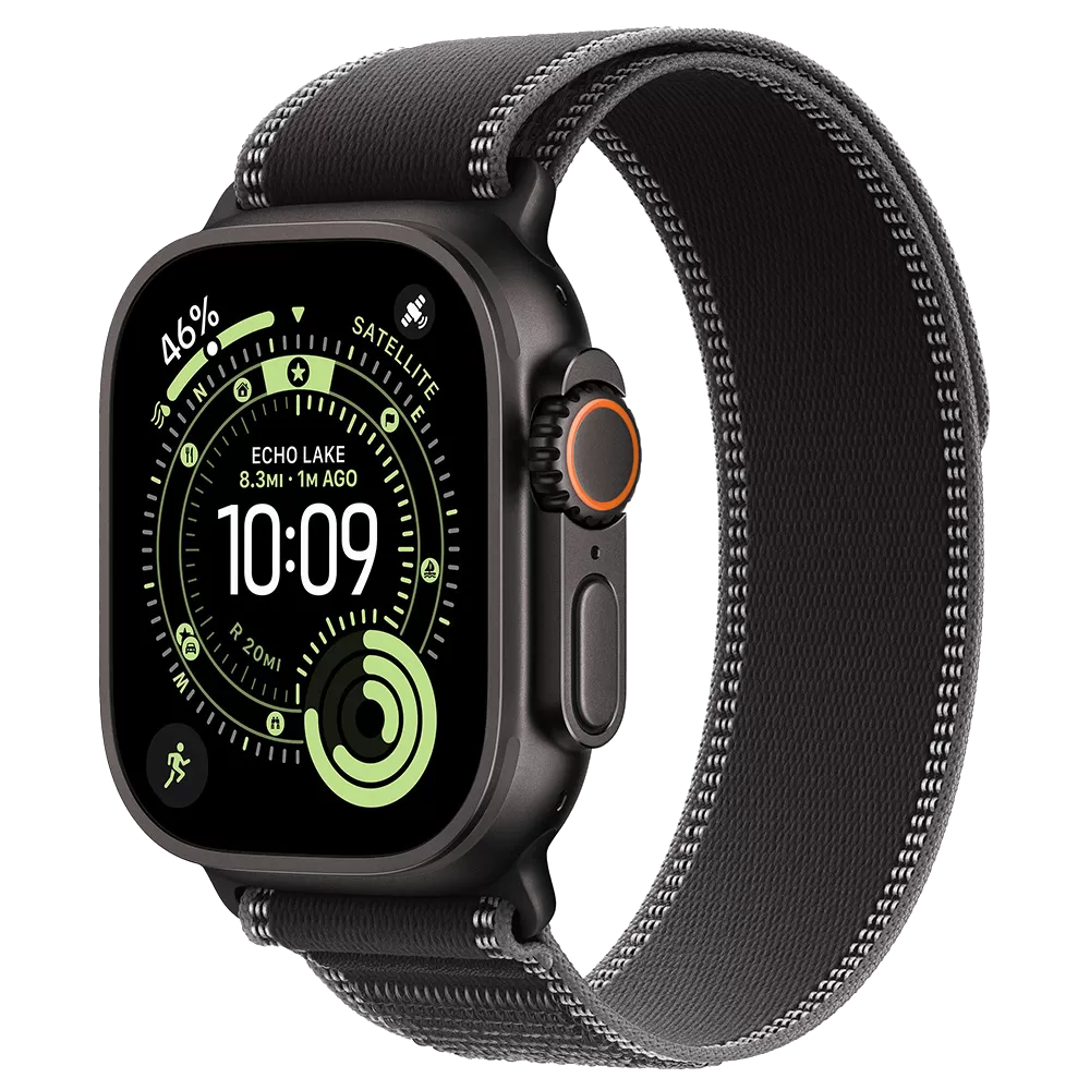 Apple Watch Ultra 3 GPS + Cellular 49mm Black Tit. Case w. Black/Charcoal Trail Loop - S/M (MF1D4) 1 Apple Watch Ultra 3 GPS + Cellular 49mm Black Tit. Case w. Black/Charcoal Trail Loop - S/M (MF1D4)