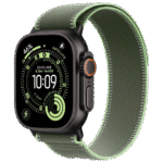 Apple Watch Ultra 3 GPS + Cellular 49mm Black Tit. Case w. Green/Neon Trail Loop - M/L (MF254+MG9P4)