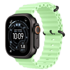 Apple Watch Ultra 3 GPS + Cellular 49mm Black Tit. Case w. Neon Green O. Band (MGCL4)