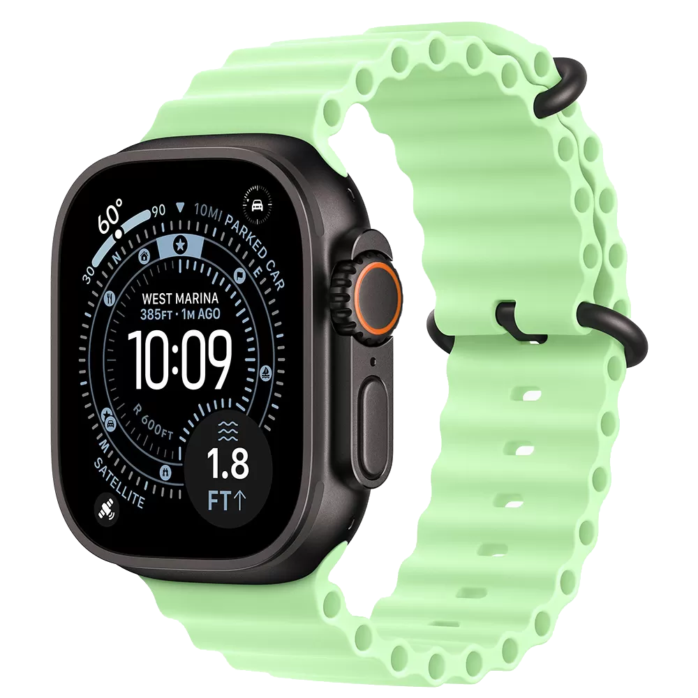 Apple Watch Ultra 3 GPS + Cellular 49mm Black Tit. Case w. Neon Green O. Band (MGCL4) 1 Apple Watch Ultra 3 GPS + Cellular 49mm Black Tit. Case w. Neon Green O. Band (MGCL4)