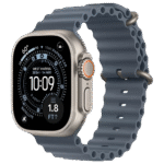 Apple Watch Ultra 3 GPS + Cellular 49mm Natural Tit. Case w. Anchor Blue Ocean Band (MEWH4)