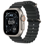 Apple Watch Ultra 3 GPS + Cellular 49mm Natural Tit. Case w. Black Ocean Band (MF0J5)