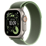 Apple Watch Ultra 3 GPS + Cellular 49mm Natural Tit. Case w. Green/Neon Trail Loop - S/M (MF1V4+MFT44)