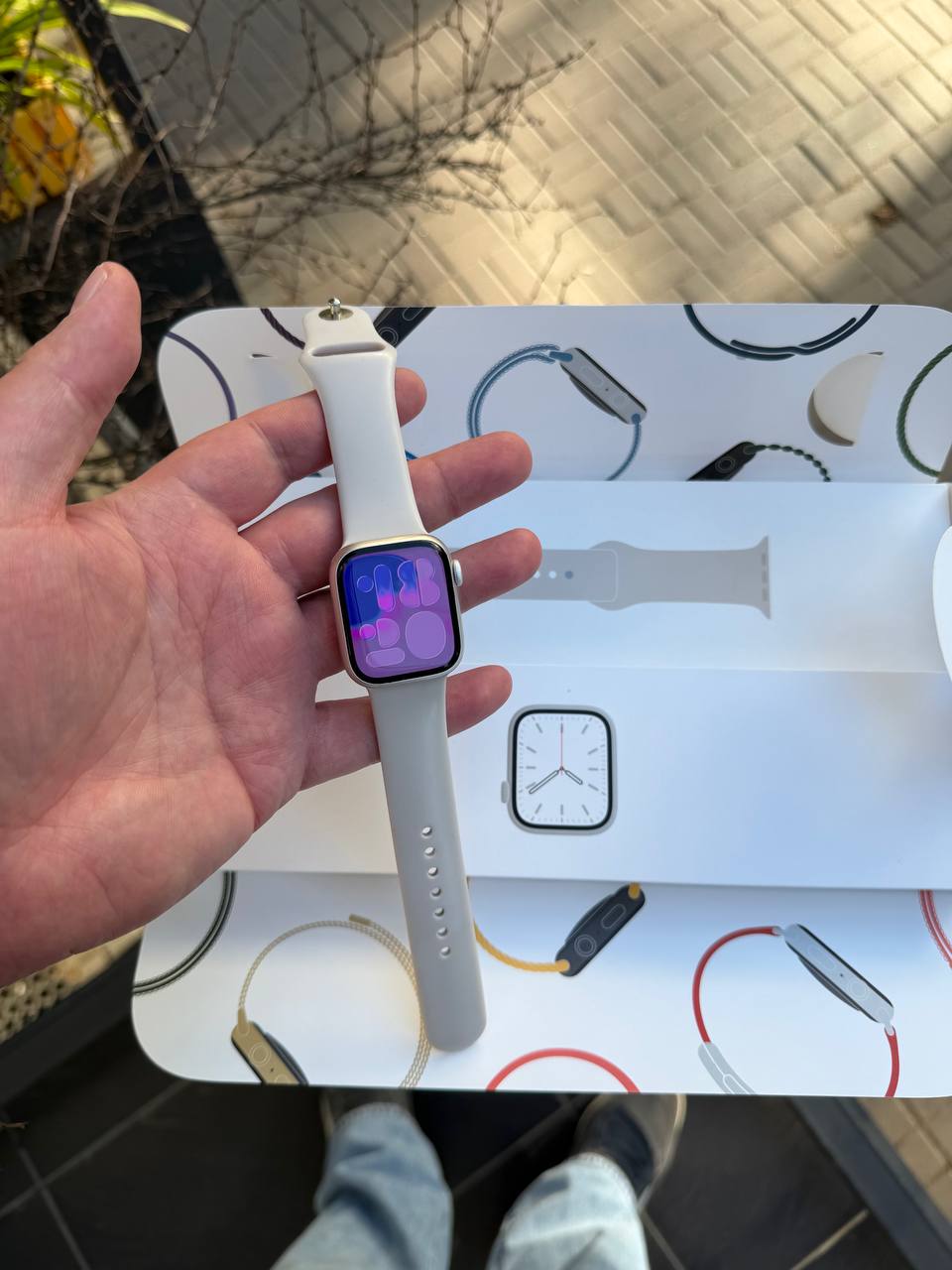 Вживаний Apple Watch Series 7 41mm Starlight