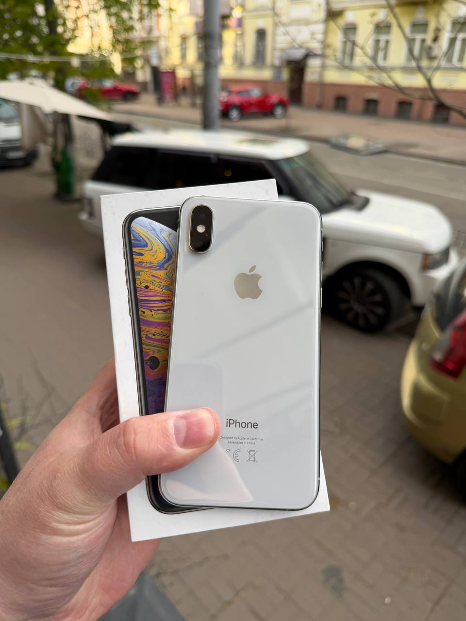 Б/В Apple iPhone XS 256GB Silver 1 Б/В Apple iPhone XS 256GB Silver