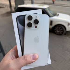 Б/В iPhone 15 Pro 128GB White Titanium
