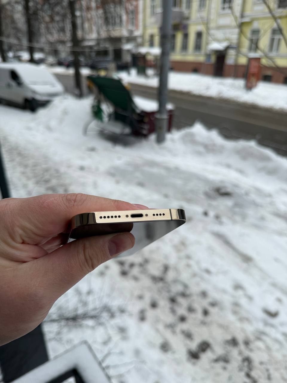 Б/В Apple iPhone 14 Pro Max 128GB Gold — изображение 7