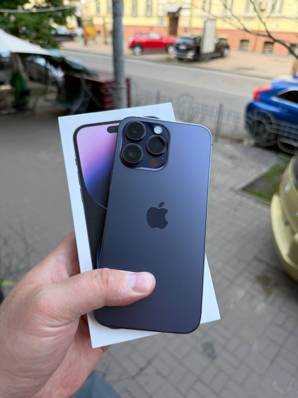 Б/В Apple iPhone 14 Pro Max 128GB eSIM Deep Purple