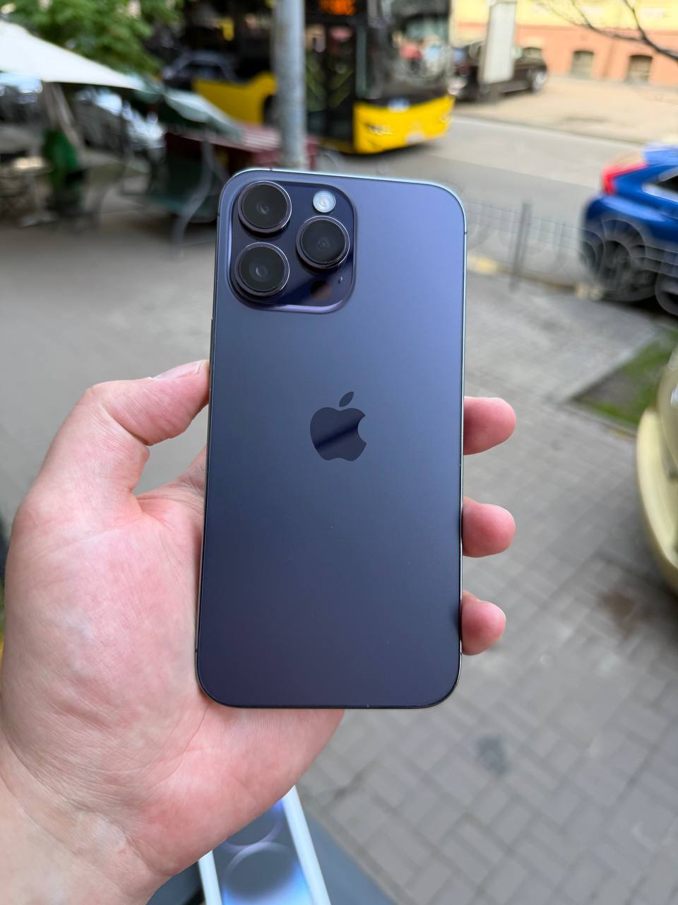 Б/В Apple iPhone 14 Pro Max 128GB eSIM Deep Purple - Зображення 2