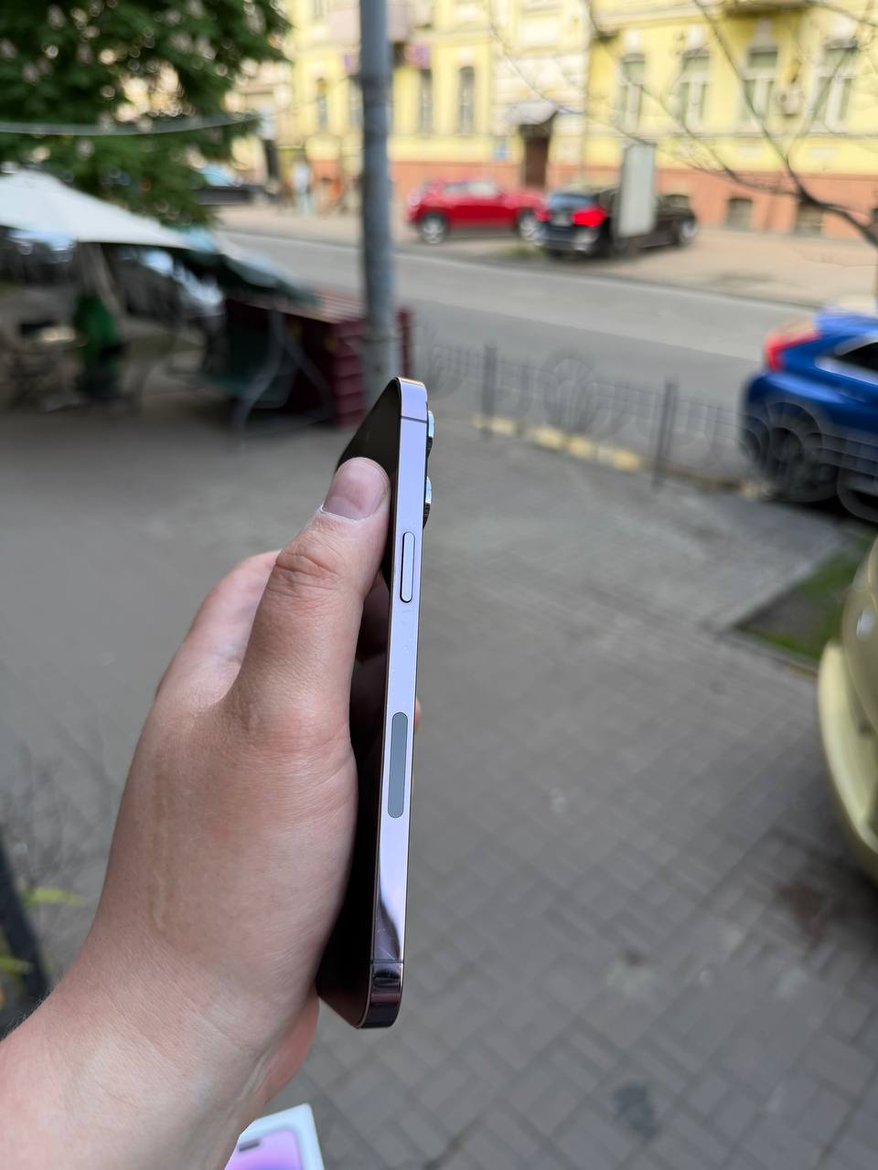 Б/В Apple iPhone 14 Pro Max 128GB eSIM Deep Purple - Зображення 5