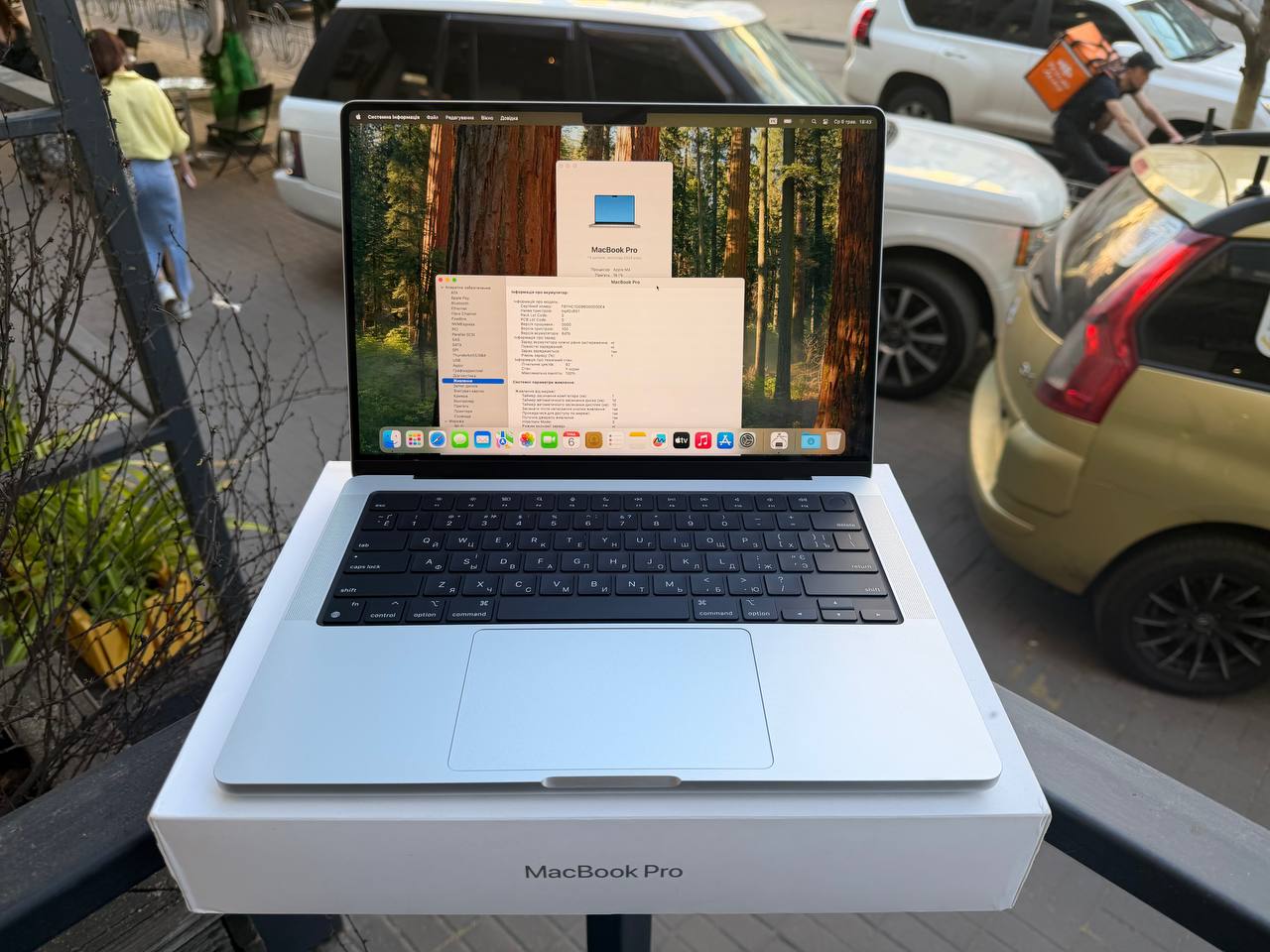 Вживаний MacBook Pro 14” M4 16/512gb Silver