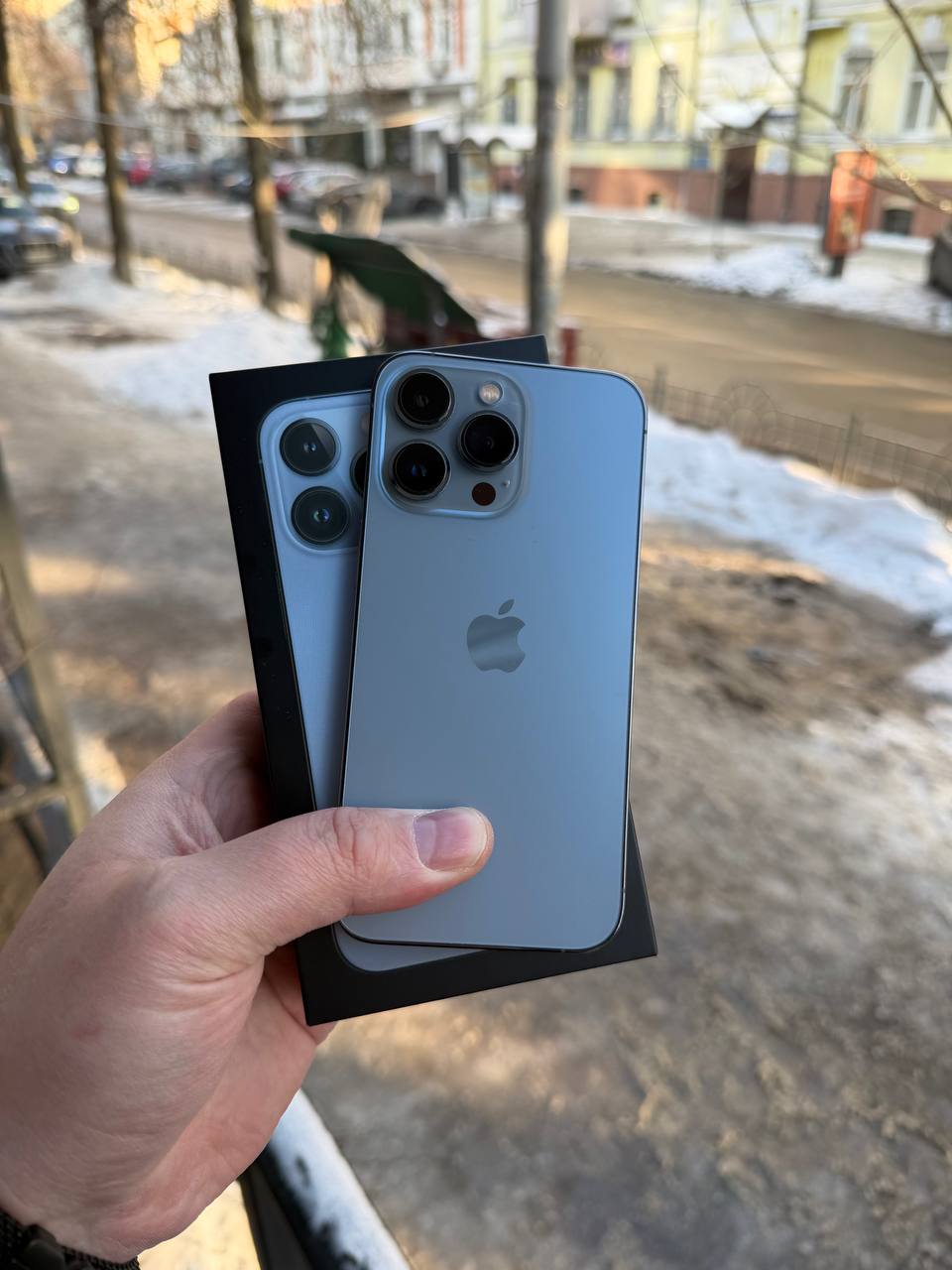 Б/В Apple iPhone 13 Pro 256GB Sierra Blue
