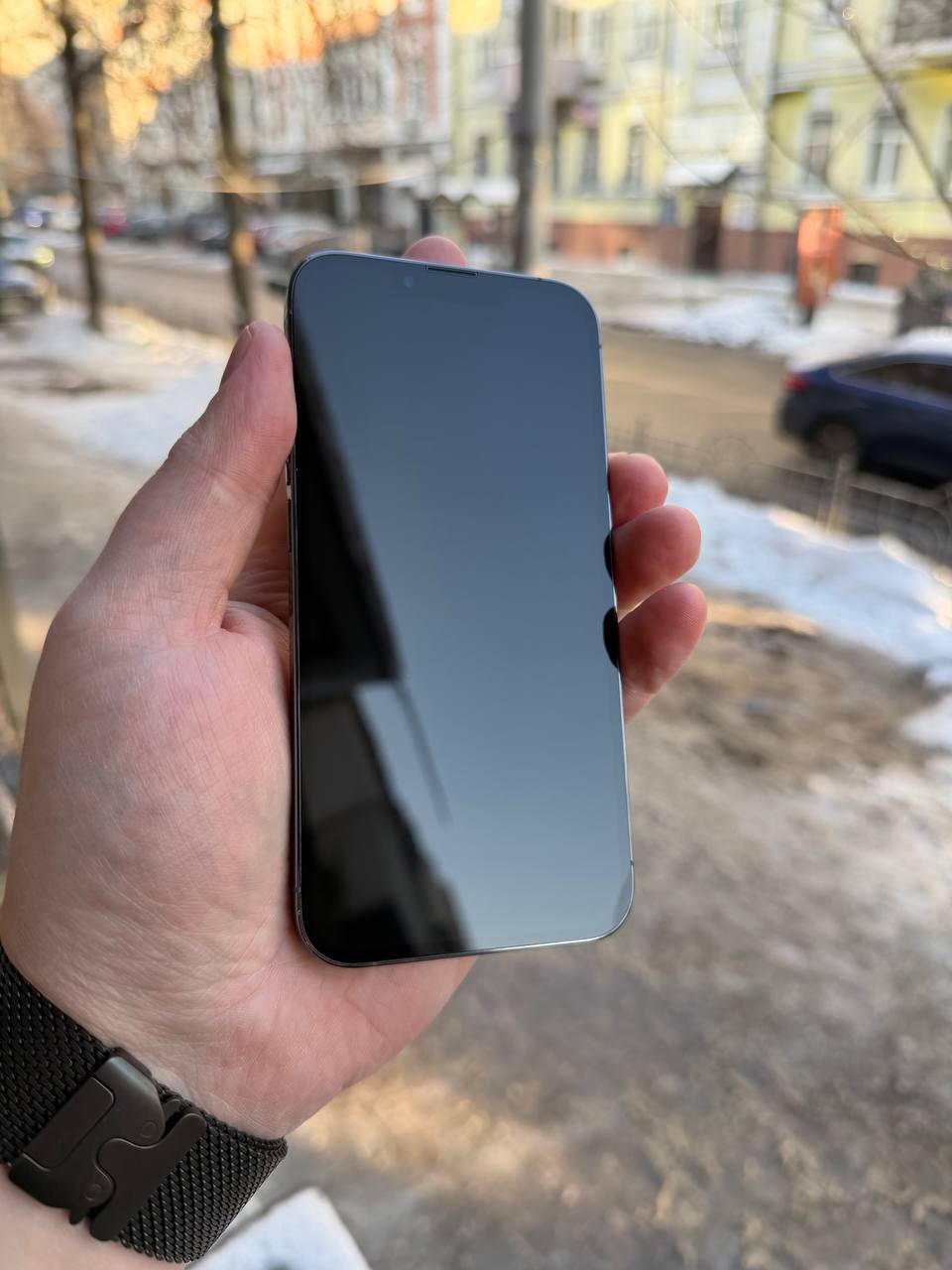 Б/В Apple iPhone 13 Pro 256GB Sierra Blue - Зображення 3