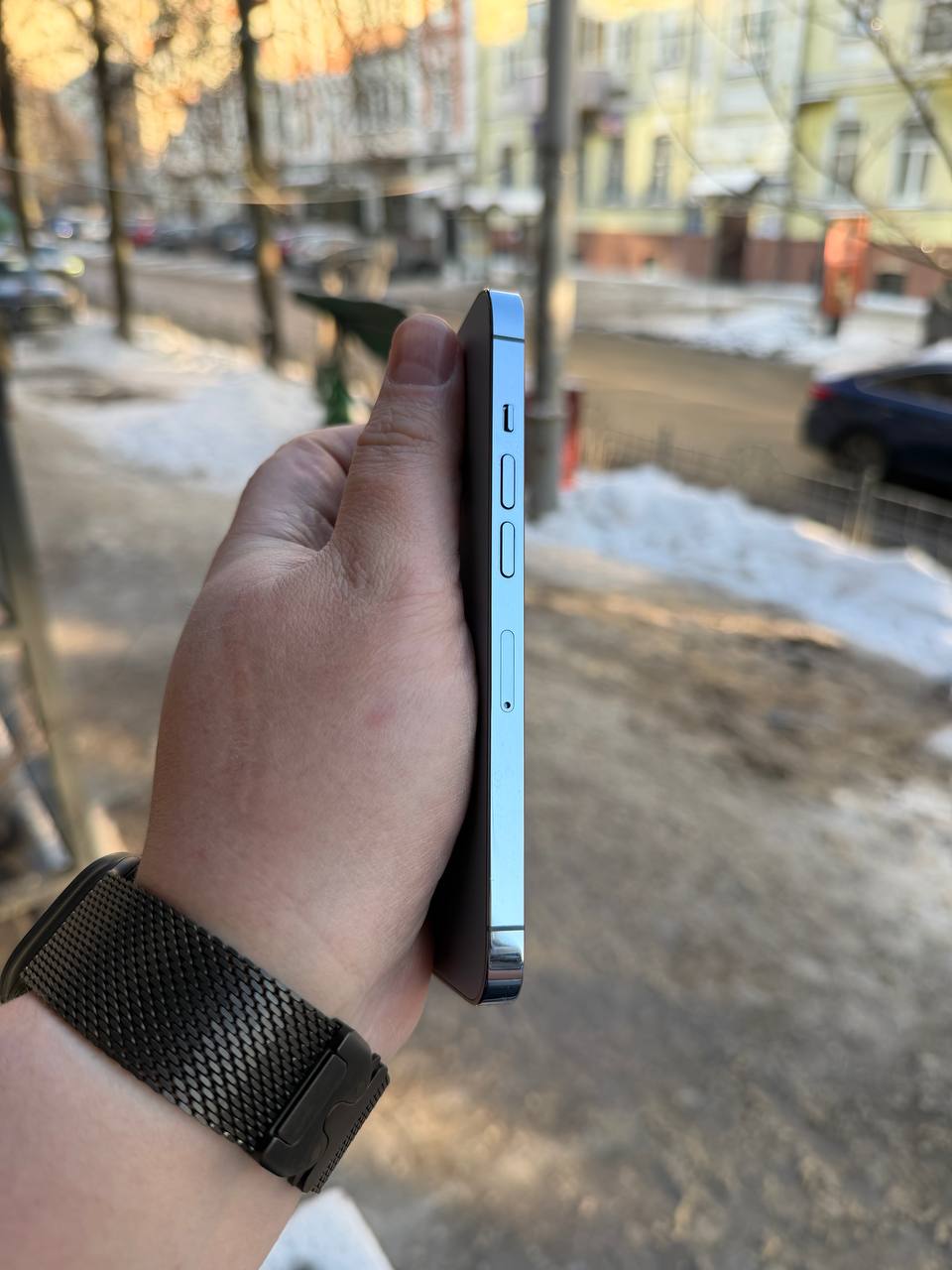 Б/В Apple iPhone 13 Pro 256GB Sierra Blue - Зображення 4