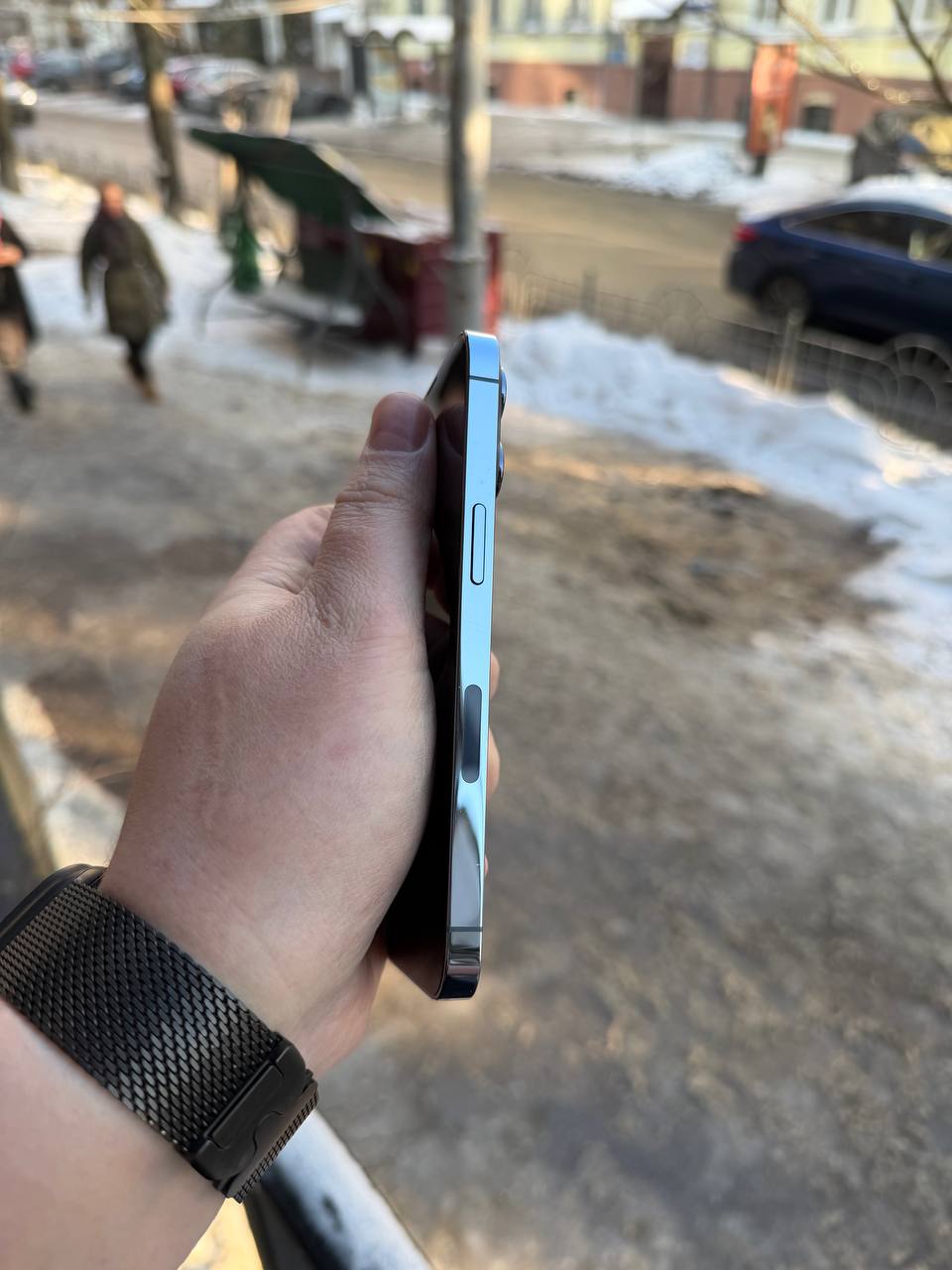 Б/В Apple iPhone 13 Pro 256GB Sierra Blue - Зображення 5
