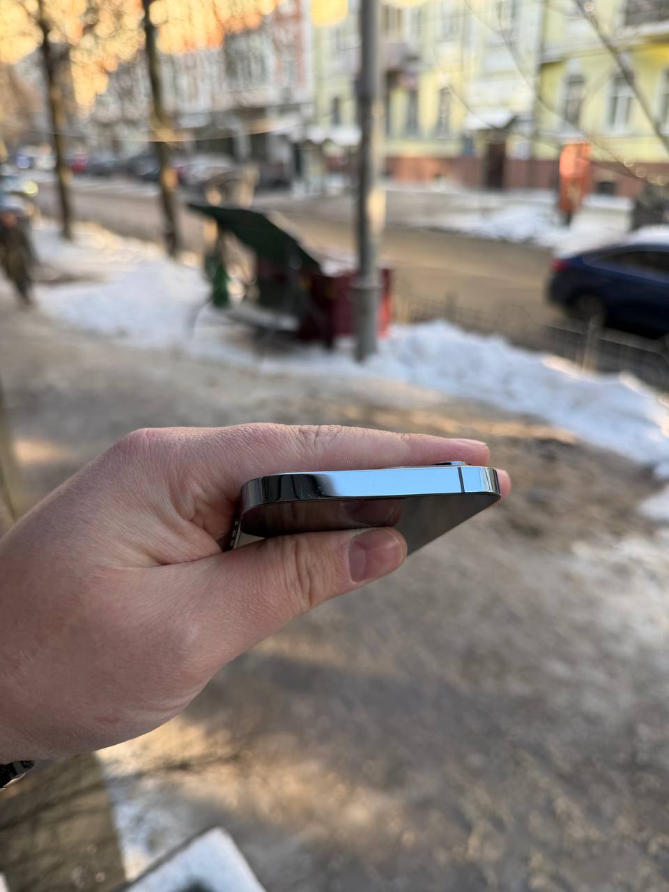 Б/В Apple iPhone 13 Pro 256GB Sierra Blue - Зображення 6
