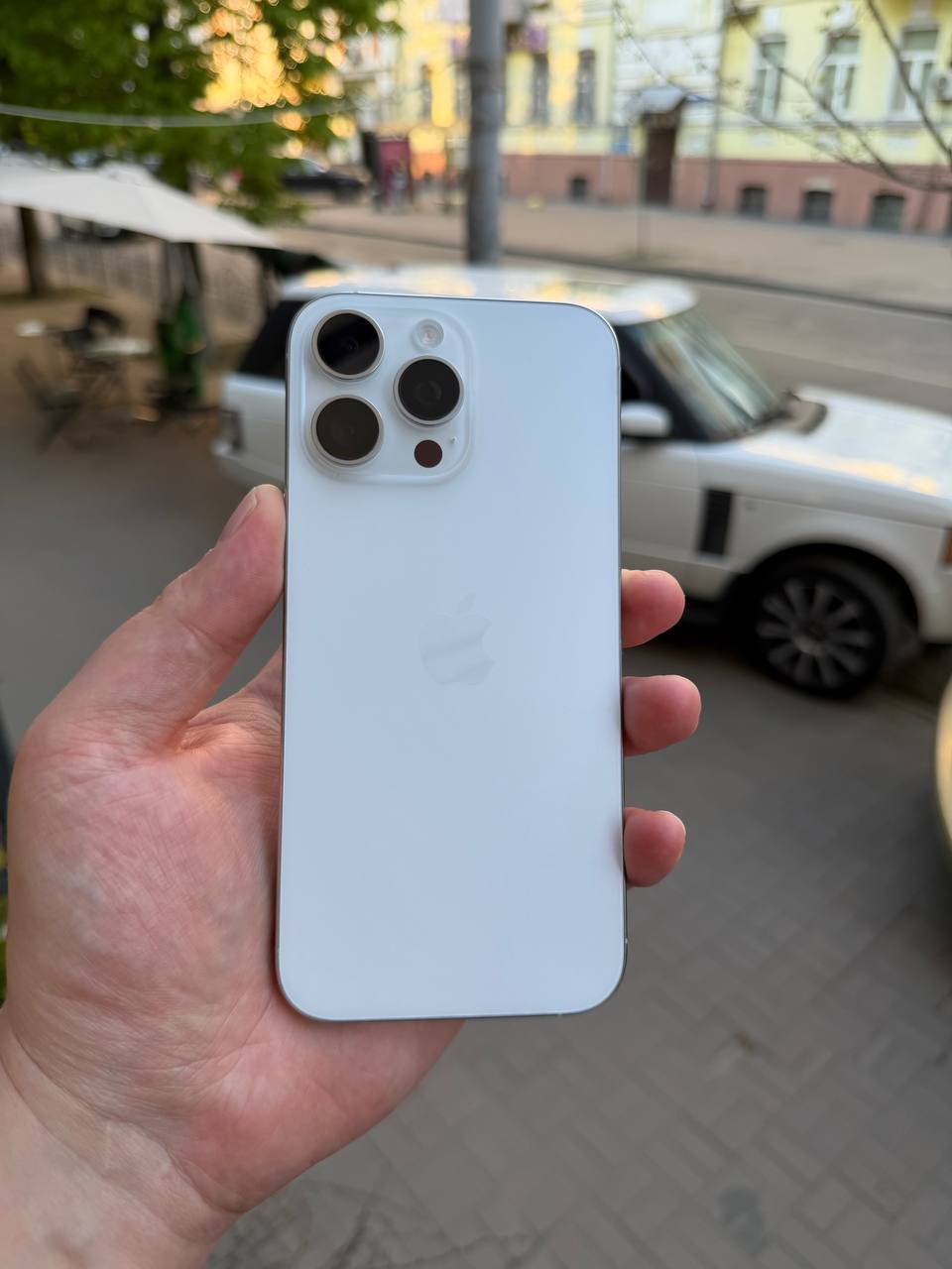 Б/В iPhone 16 Pro Max 256GB White Titanium 1 Б/В iPhone 16 Pro Max 256GB White Titanium